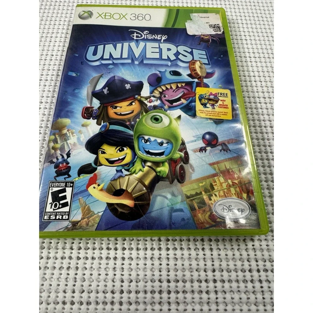 Disney Universe Microsoft Xbox 360 Action Adventure Game Disc Case Untested